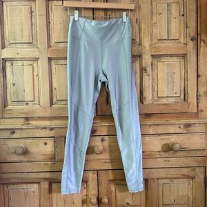 Good American Women's Size Small Silver Gray Leggings Pull‎ On Shimmer Athletic
